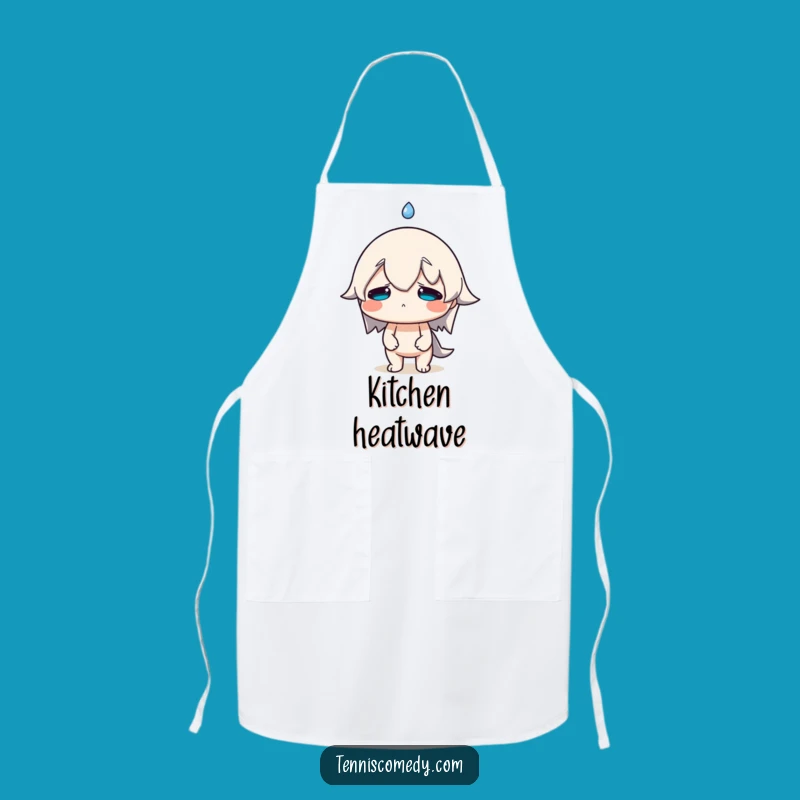 Funny Sweat Drop Apron: Cook Under Pressure, Kitchen Humor, The Perfect Funny Gift