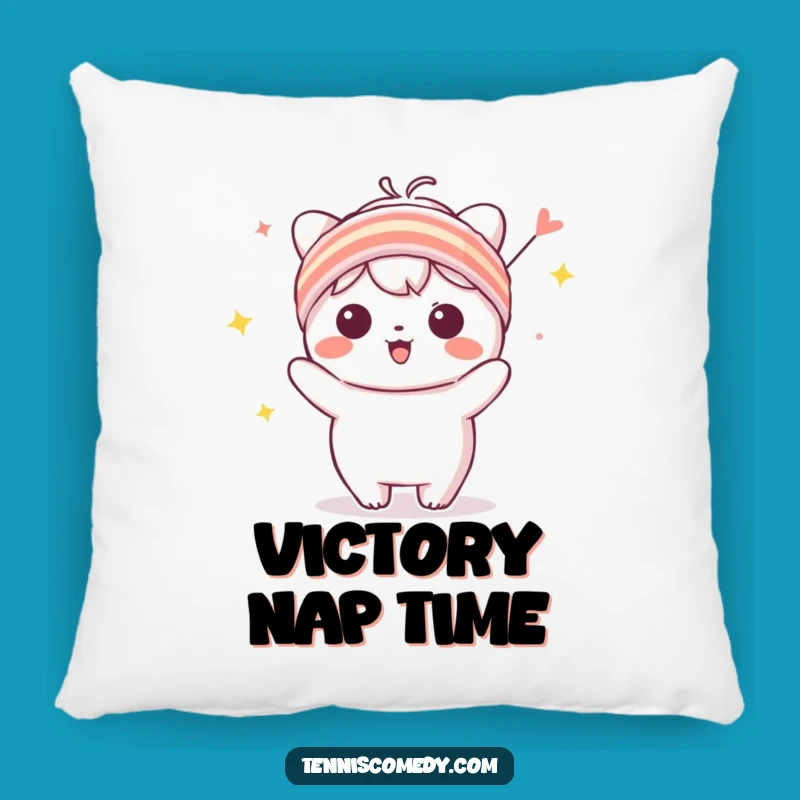 Comfy Funny Sweatband Pillow - Kawaii Character Gift