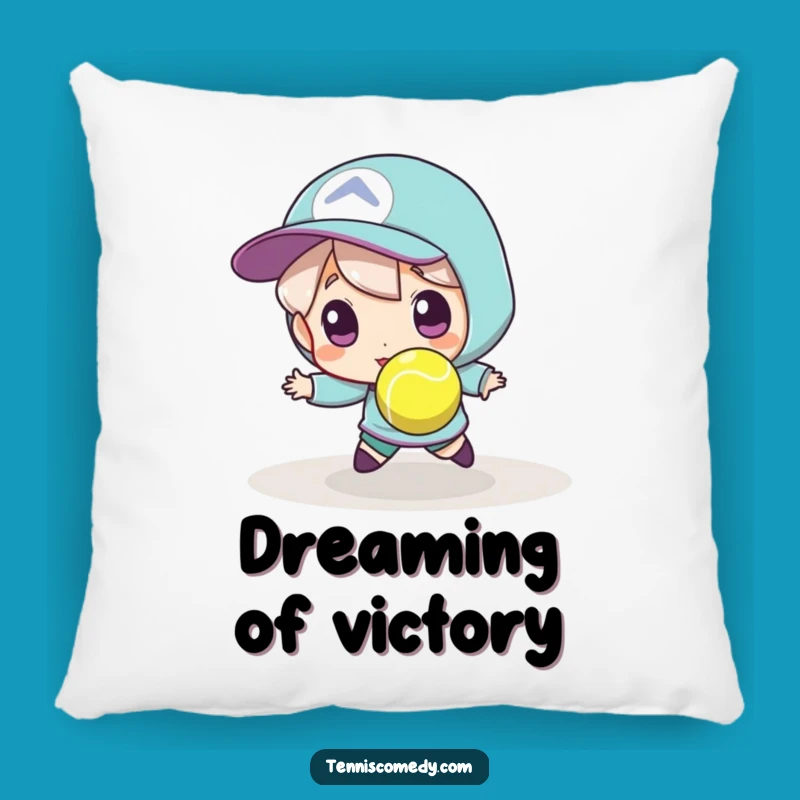 Comfy Funny Tennis Player Pillow: Add Humorous Comfort to Your Space