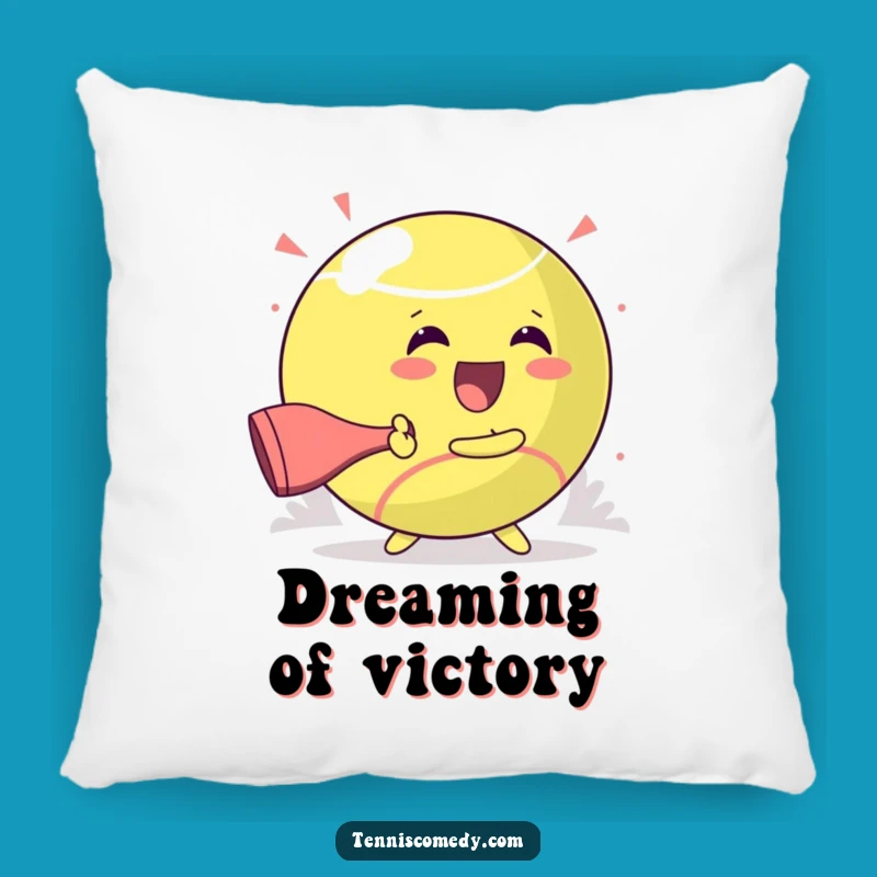 Funny Kawaii Tennis Pillow: Glee Hit, Giant Ball Comfort, Perfect Funny Gift