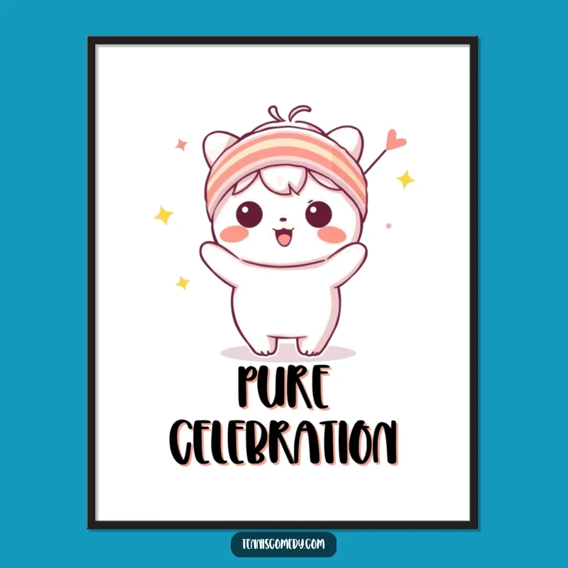 Instant Download Funny Sweatband Art - Celebrating Character Decor
