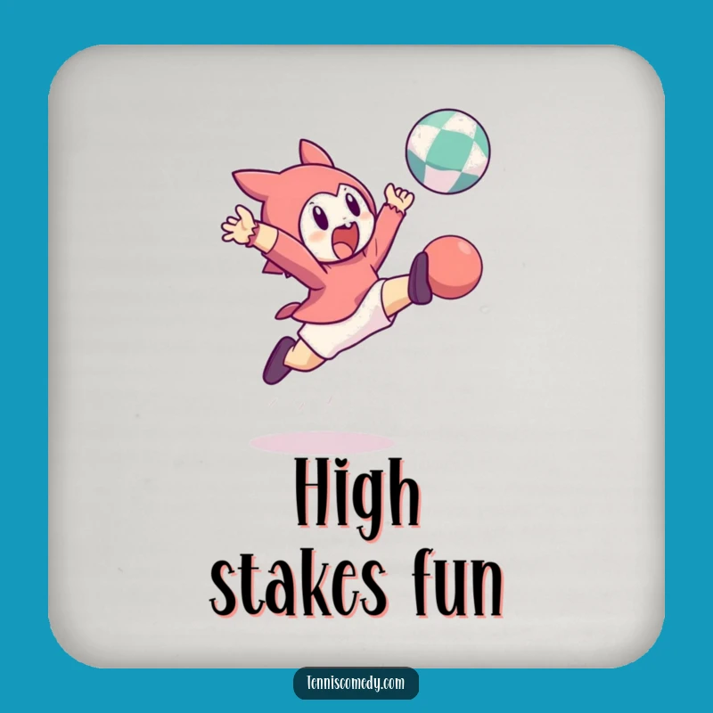 Funny Leaping Character Bouncing Ball Coaster A Dynamic Touch