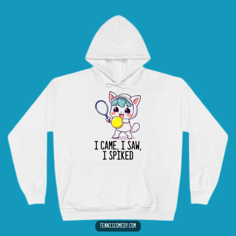 Funny Kawaii Tennis Champion Hoodie: Cozy Gift for All Tennis Lovers