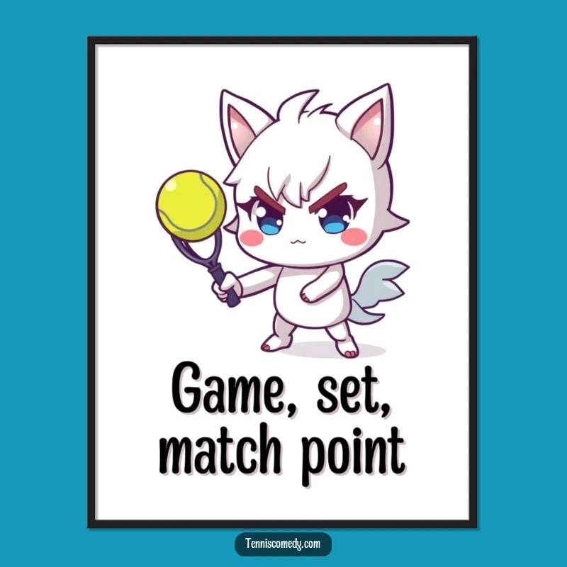 Free Printable Tennis Wall Art - Funny DIY Downloadable Decor for Sports Enthusiasts