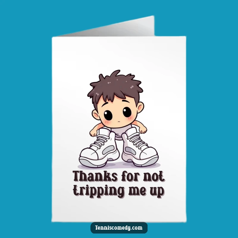 Funny Free Printable Thank You Card: Thanks for the Laugh!
