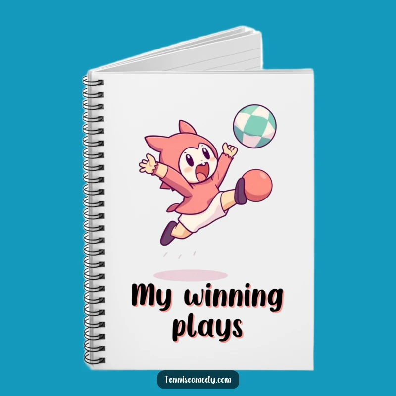 Funny Leaping Character Bouncing Ball Notebook A Journal of Action