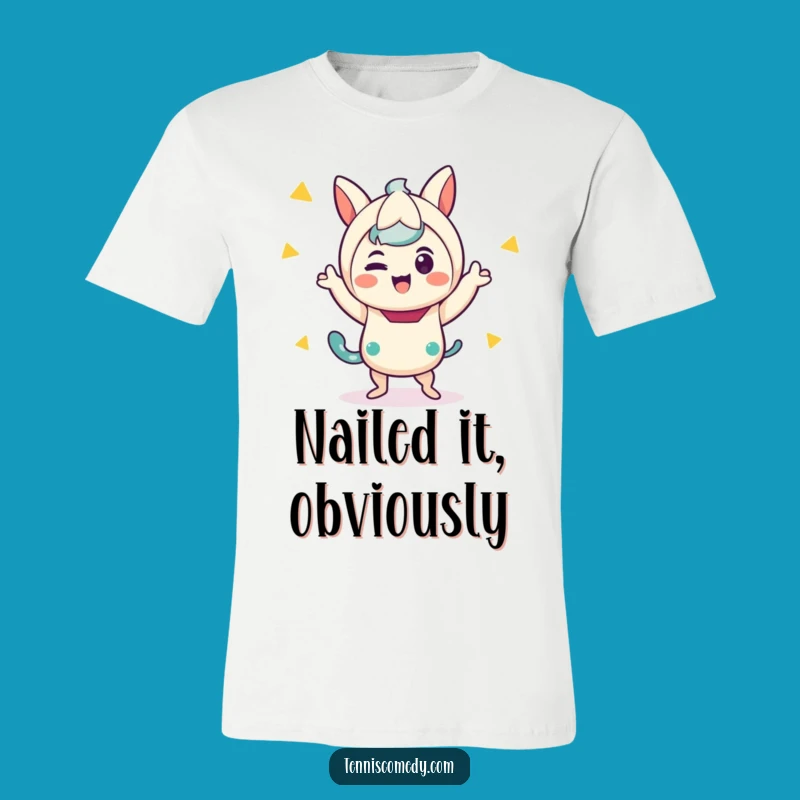 Funny Kawaii Victory Dance T-Shirt - Hilarious & Cute Apparel Gift!